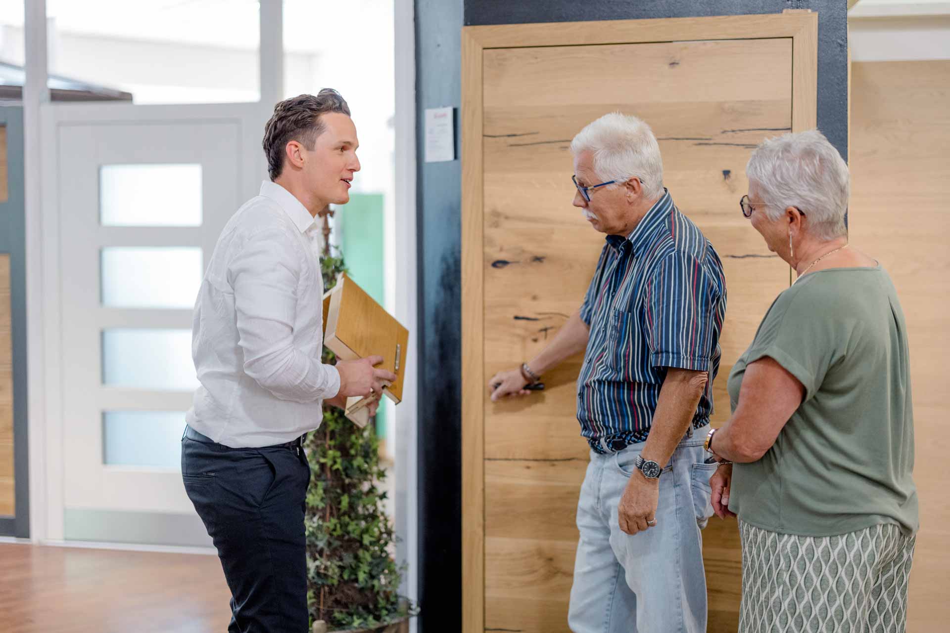 Individuelle Planung und Beratung im Showroom